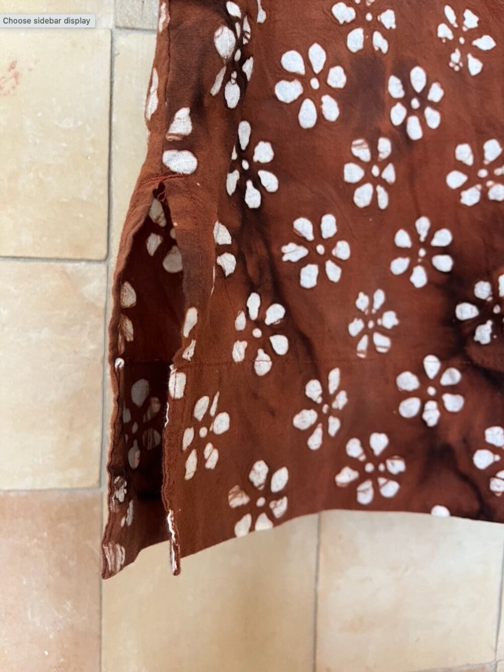 Madewell Block-Print "Floral Camp Shirt" - Picture 6 of 7